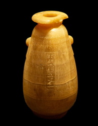 Vase with Inscription in Five Scripts